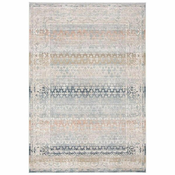 Safavieh 9 x 12 ft. Power Loomed Martha Stewart Collection Large Rectangle Rug Cream & Grey MSR646G-9